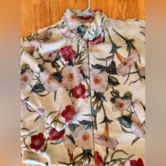 Velvet Floral Patterned Jacket - Picture 2 of 3